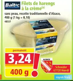 Norma BALTIC Filets de harengs à la crème offre
