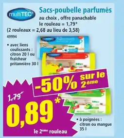 Norma MULTITEC Sacs-poubelle parfumés offre
