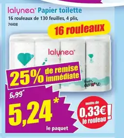 Norma LALYNEA Papier toilette offre