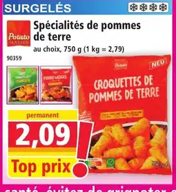 Norma Spécialités de pommes de terre offre