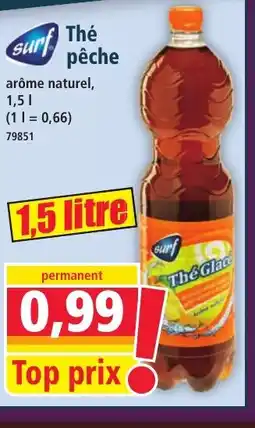Norma SURF Thé pêche offre