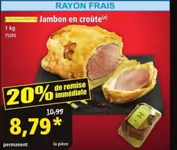 Norma Jambon en croûte offre