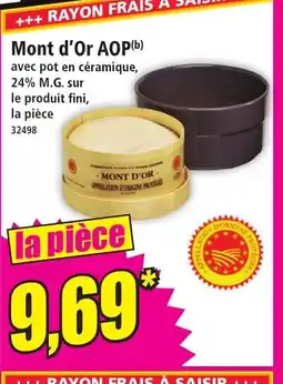 Norma Mont d'Or AOP offre