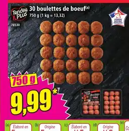 Norma TENDRE & PLUS 30 boulettes de boeuf offre