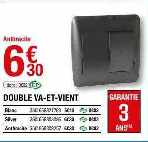 Brico Dépôt Double Va-et-vient offre