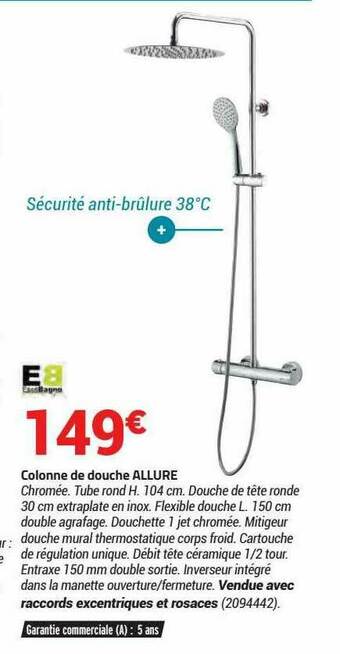 Bricorama Colonne De Douche Allure offre