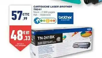 Bureau Vallée Cartouche Laser Brother Tn241 offre