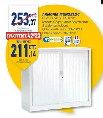 Armoire Monobloc