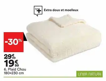 BUT Plaid Chou 180x230 Cm offre