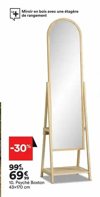 BUT Psyché Boston 43x170 Cm offre