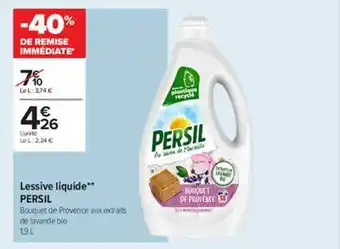 Carrefour Contact Lessive Liquide** Persil offre