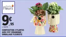E.Leclerc Composition 2 Plantes offre