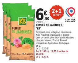 E.Leclerc FUMIER DU JARDINIER KB offre