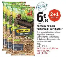 E.Leclerc COPEAUX DE BOIS ALGOFLASH NATURASOL offre