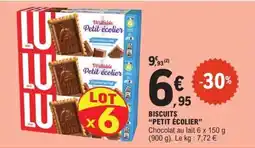 E.Leclerc BISCUITS PETIT ÉCOLIER offre