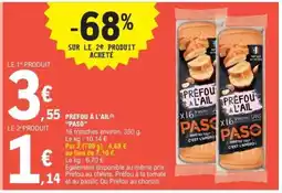 E.Leclerc Préfou à l'ail PASO offre