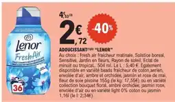 E.Leclerc ADOUCISSANT(1)(6) “LENOR” offre