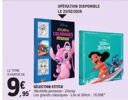 E.Leclerc SÉLECTION STITCH offre