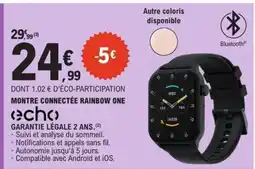 E.Leclerc MONTRE CONNECTÉE RAINBOW ONE offre