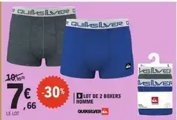 E.Leclerc Lot de 2 boxers homme offre