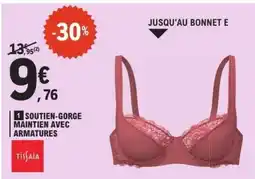 E.Leclerc SOUTIEN-GORGE MAINTIEN AVEC ARMATURES offre