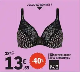 E.Leclerc Soutien-gorge avec armatures offre