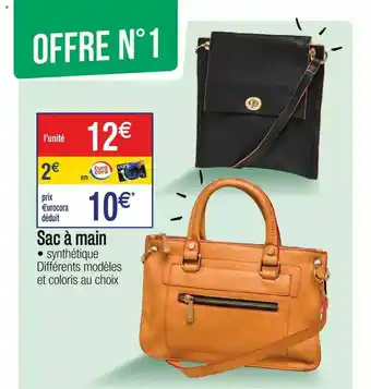 Cora x Carrefour Sac à Main offre
