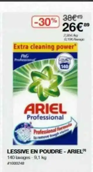 Costco Lessive En Poudre - Ariel offre