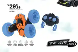 JouéClub Voiture cascadeuse et lumineuse bleue rc 1/24eme offre