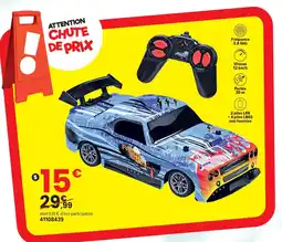 JouéClub Furieuse voiture rc 1/18ème offre