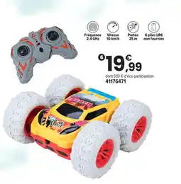 JouéClub Voiture cascadeuse rc offre