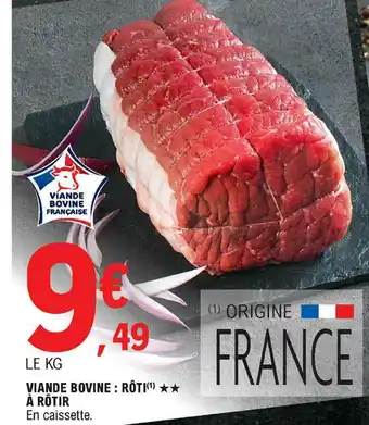 Viande Bovine : RĂŽti ** Ă RĂŽtir