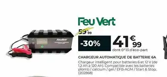 Feu Vert Chargeur Automatique De Batterie 6a offre
