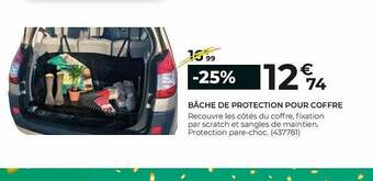 Feu Vert Bâche De Protection Pour Coffre offre