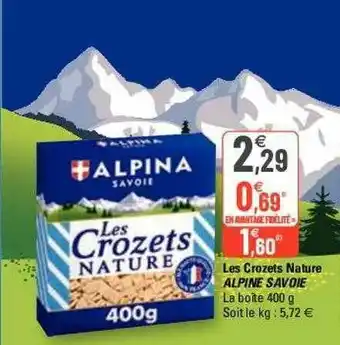 G20 Les Crozets Nature Alpine Savoie offre