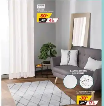 Gifi Tapis Effet Fourrure offre
