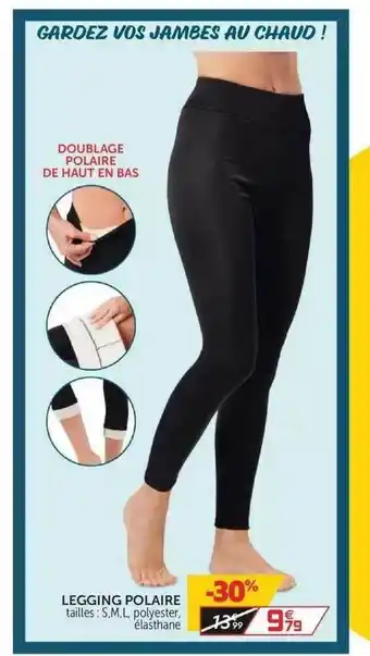 Gifi Legging Polaire offre