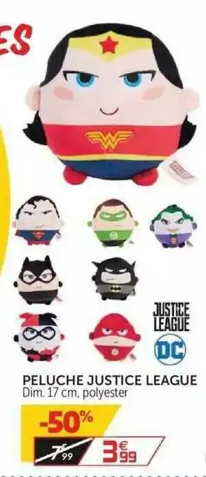 Gifi Peluche Justice League offre