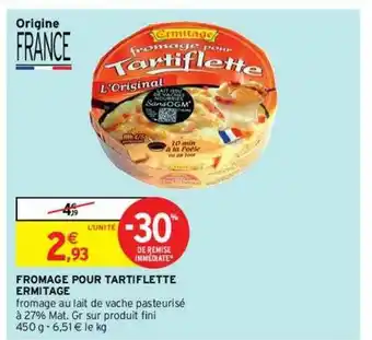 Fromage Pour Tartiflette Ermitage
