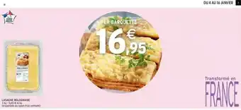 Intermarché Lasagne Bolognaise offre