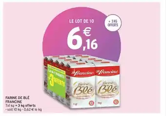 Intermarché Hyper Farine De Blé Francine offre
