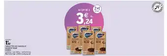 Intermarché Hyper Tablettes De Chocolat Dessert Noir Ivoria offre