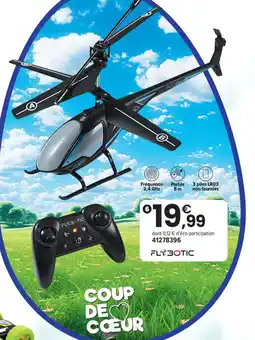 JouéClub Flybotic - air stricker helico radiocommandé | 8 ans offre