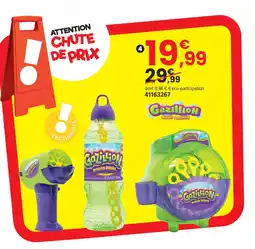 JouéClub Gazillion machine à bulles hurricane pistolet mini-hurricane et de solution offre