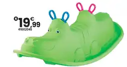 JouéClub Bascule hippopotame vert offre