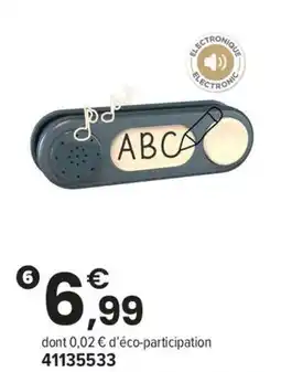 JouéClub Sonnette offre