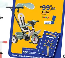 JouéClub Tricycle baby balade sauge offre