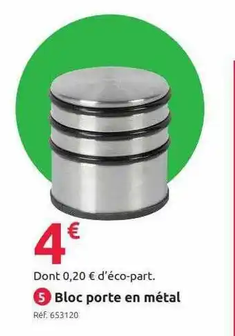 Mr Bricolage Bloc Porte En Métal offre