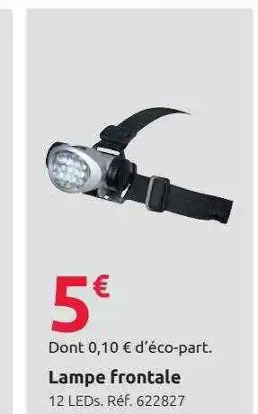 Mr Bricolage Lampe Frontale offre