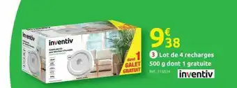 Mr Bricolage Lot De 4 Recharges 500 G Dont 1 Gratuite Inventiv offre